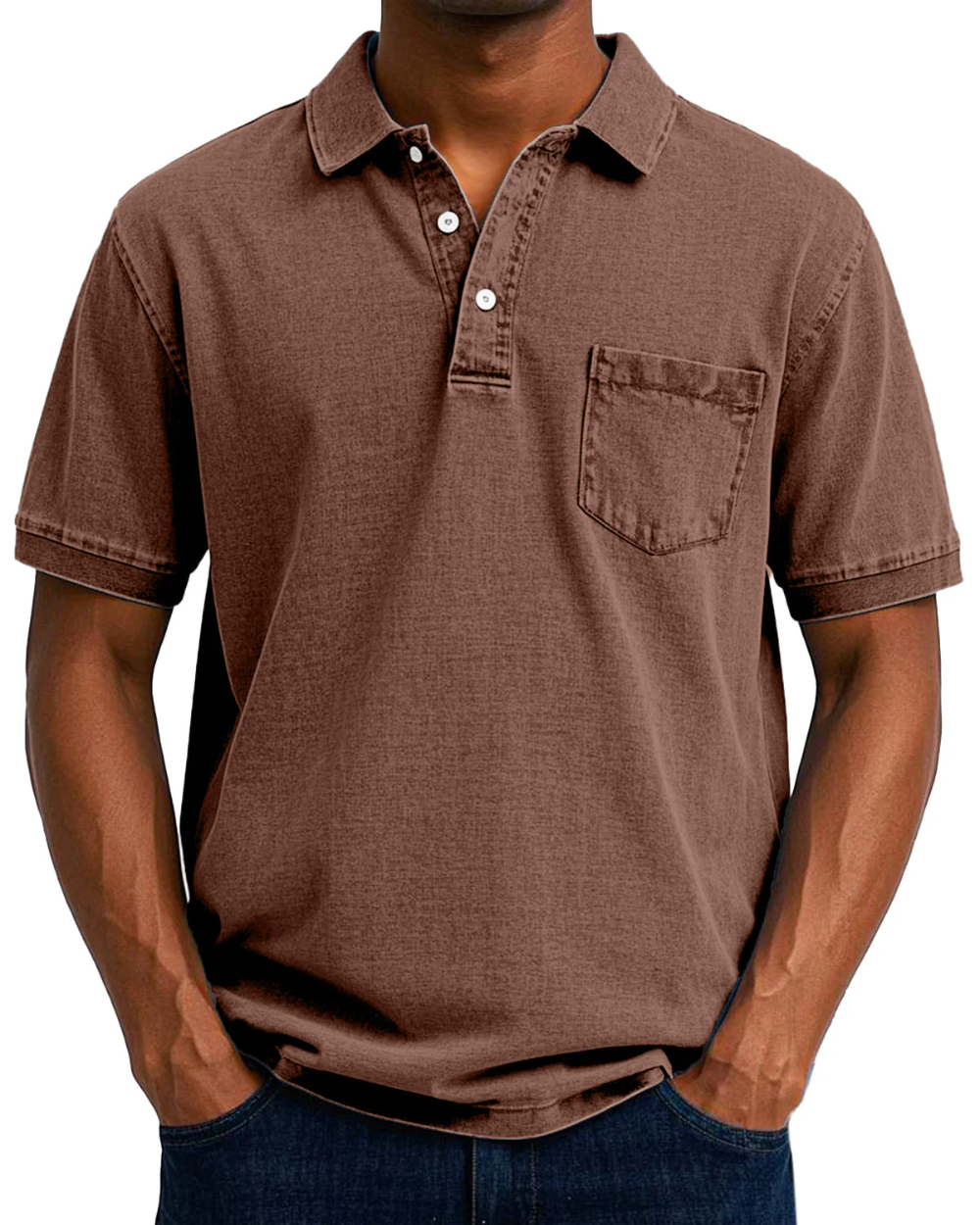 Vintage herenpolo