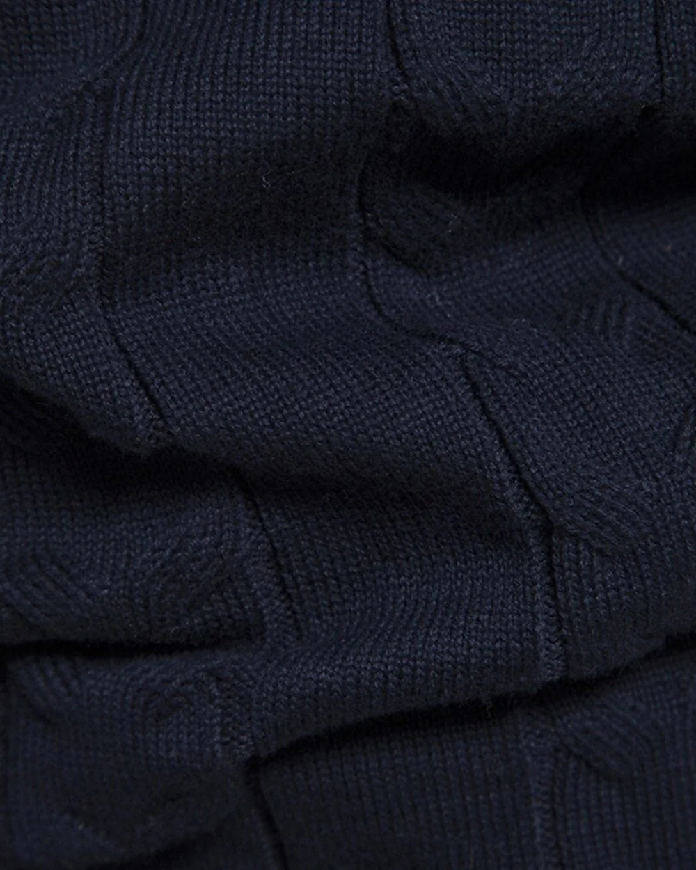 Frederico Katoenen Ritssweater met Patroon