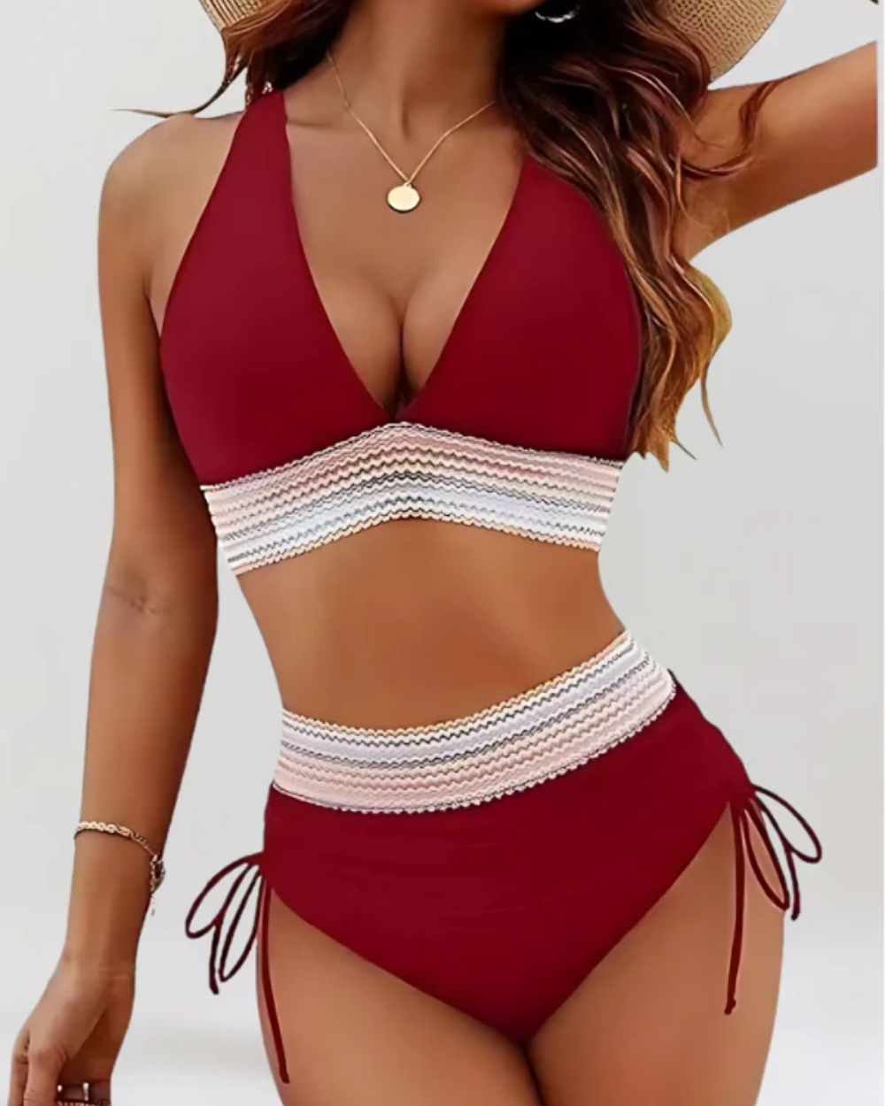 Buik bedekkende bikini
