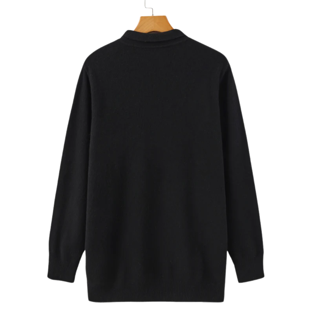 100% kasjmier poloshirt