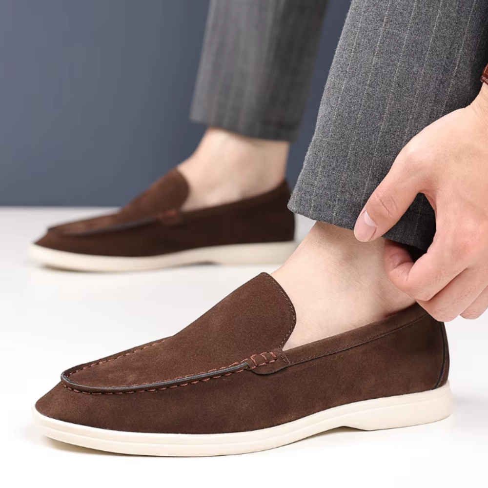 Luxe suède Loafers