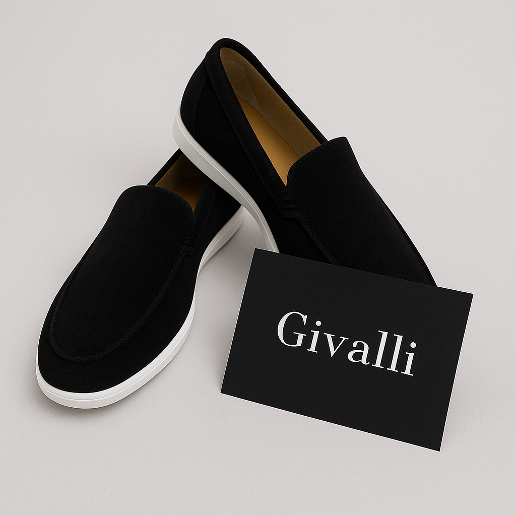 Elegante suède loafers