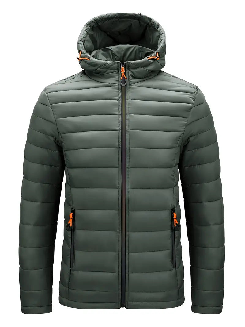 Elegante jas met capuchon