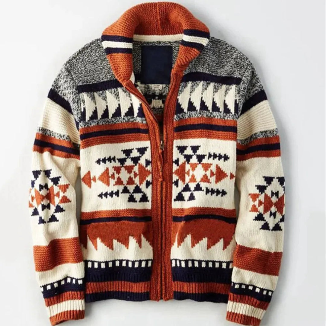 Elegant jacquard vest