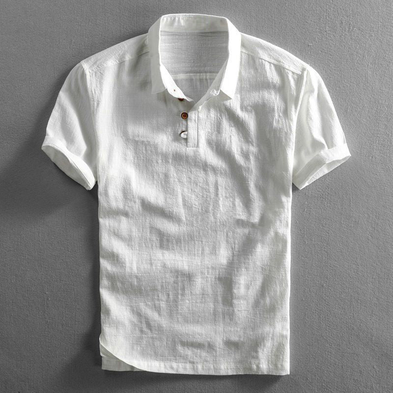 San Julian Linnen Poloshirt