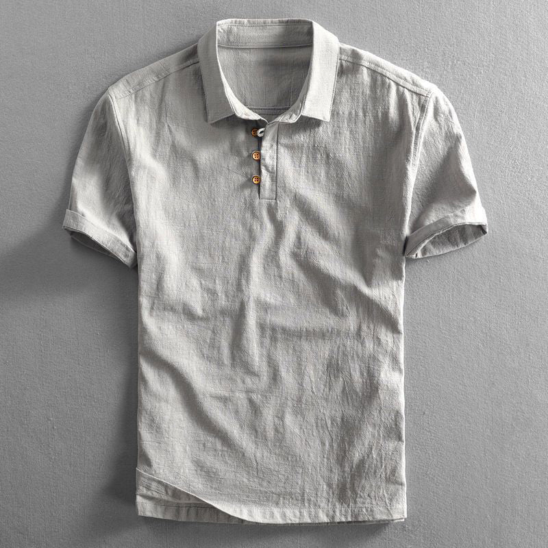 San Julian Linnen Poloshirt
