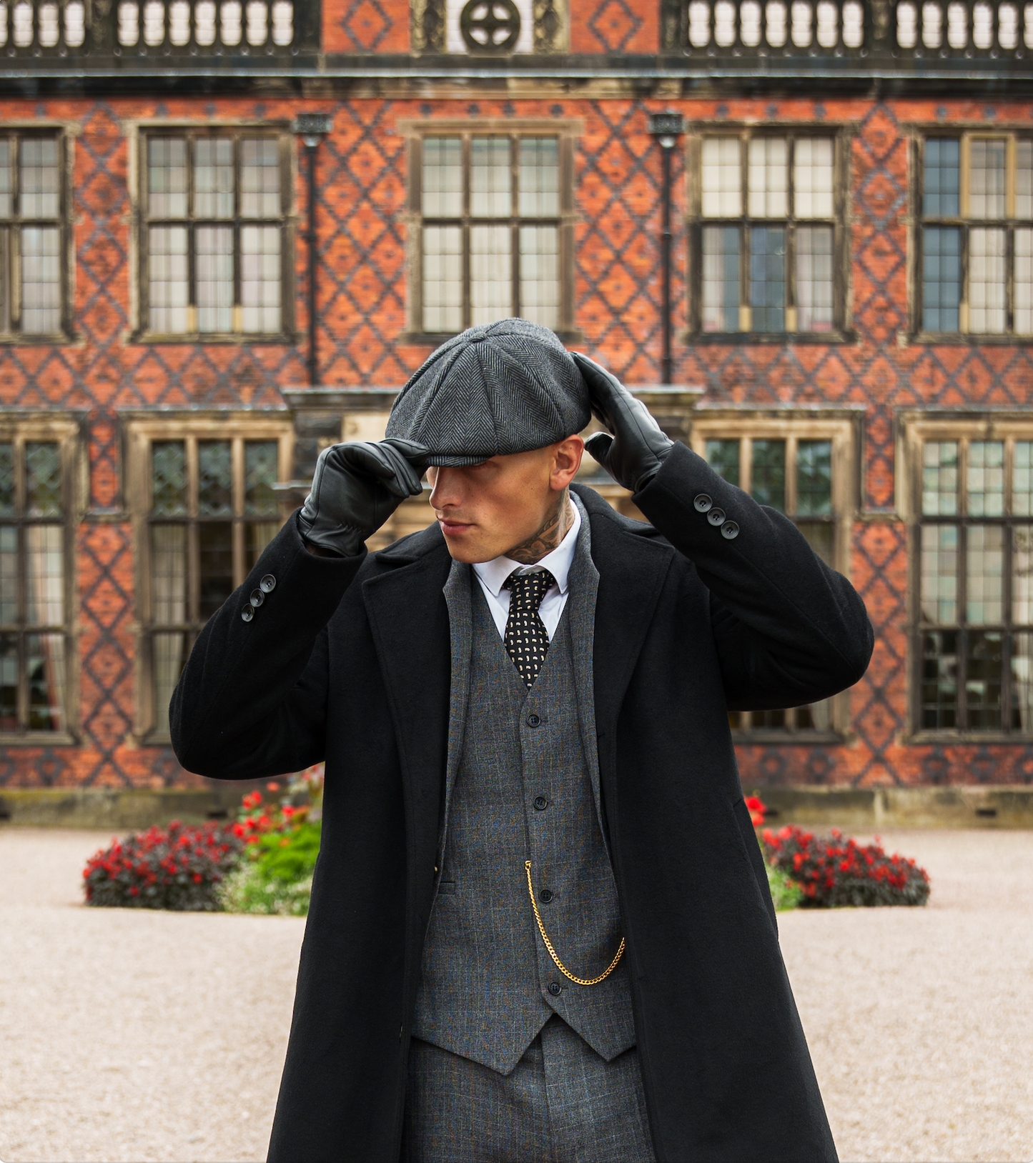 Elegante leren handschoenen