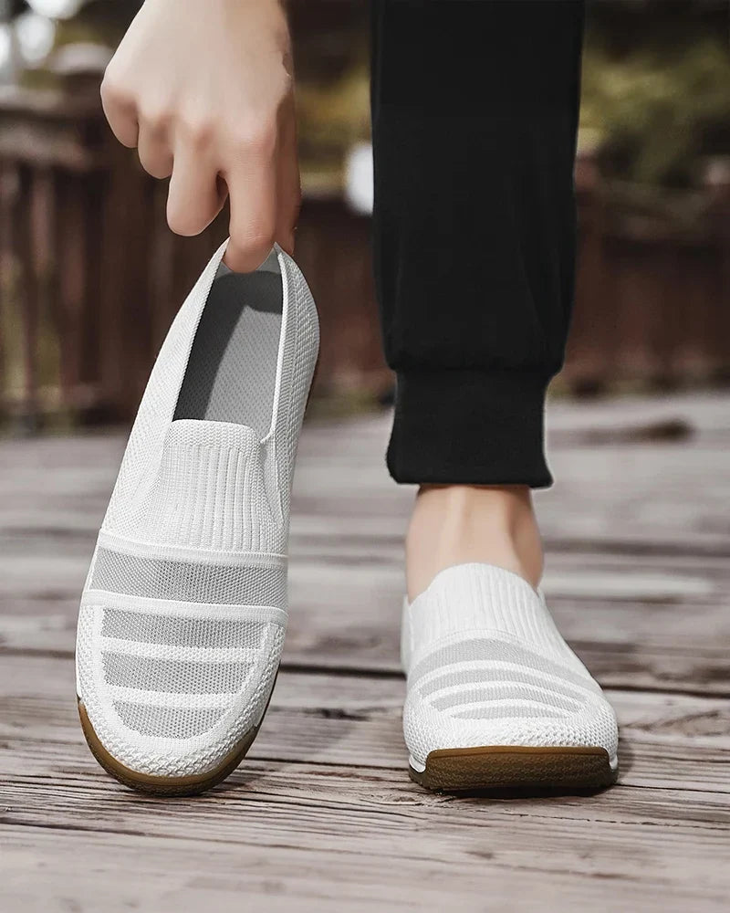 Elegante gebreide schoenen