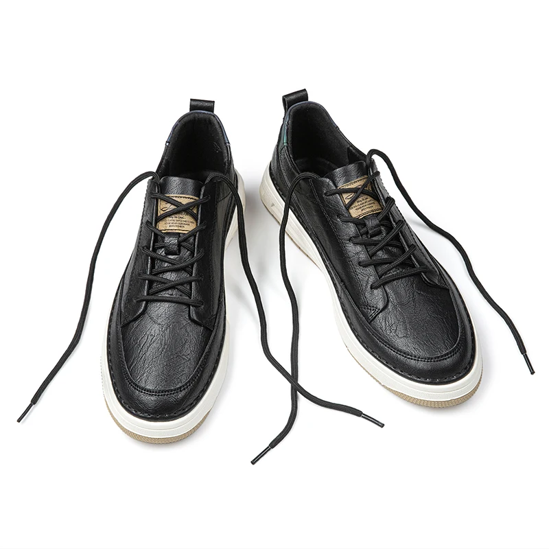Klassieke leren sneakers