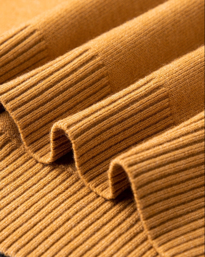 Elegante kasjmier trui met V-hals