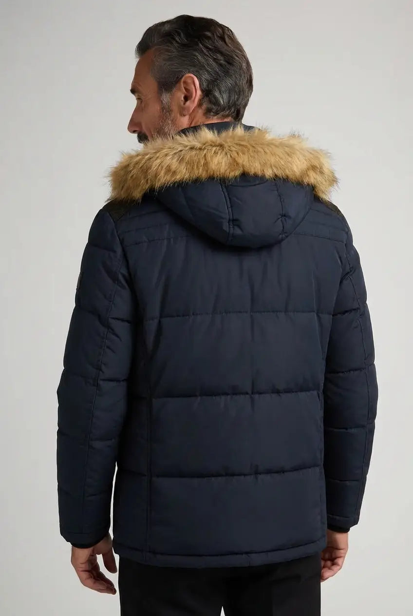 Givalli - Elegante gewatteerde fleece winterjas