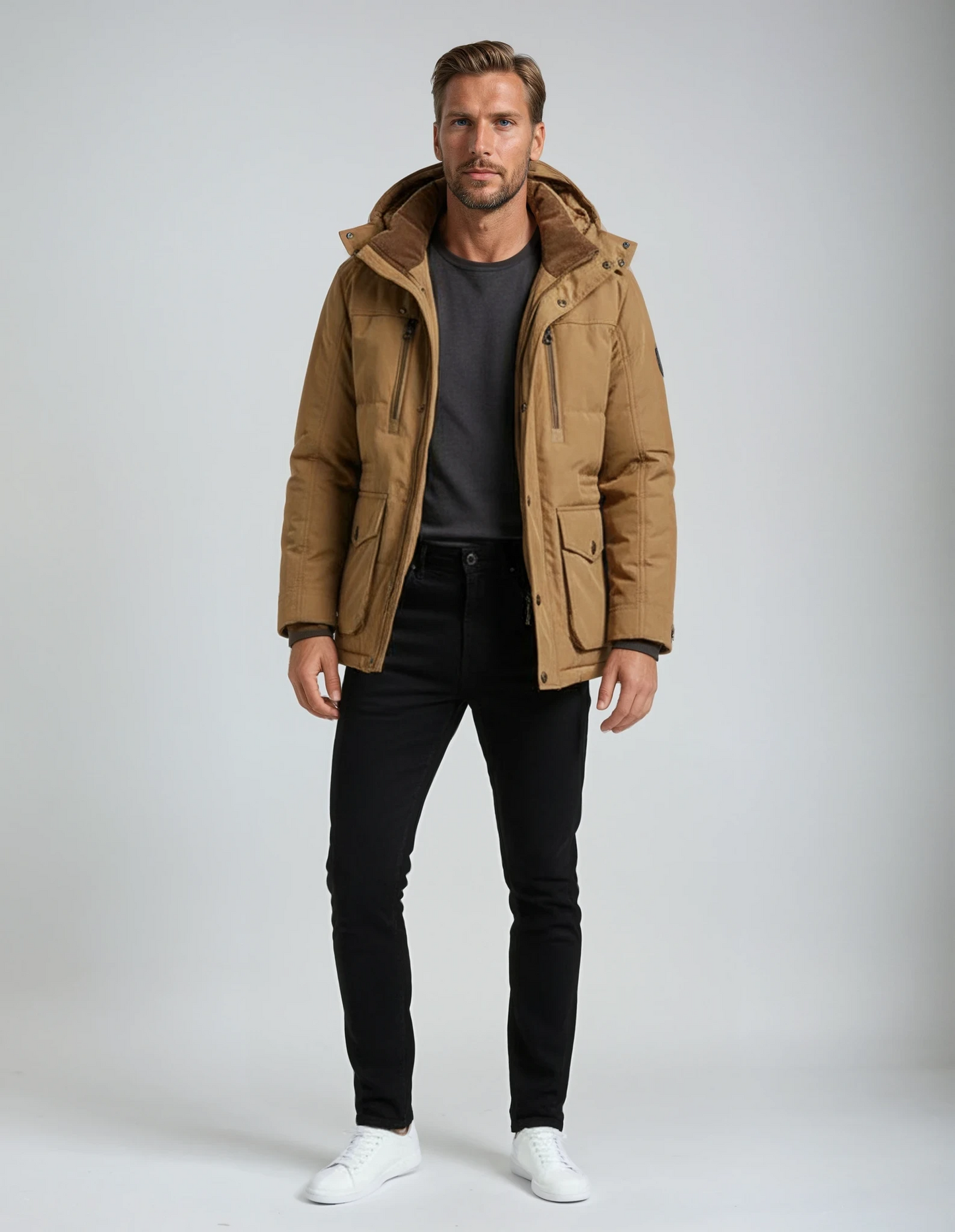 Francesco Gewatteerde Winterjas