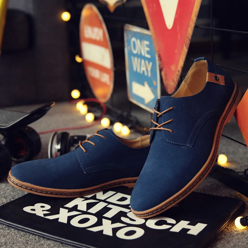 Oxford Suede Zakelijke Schoenen