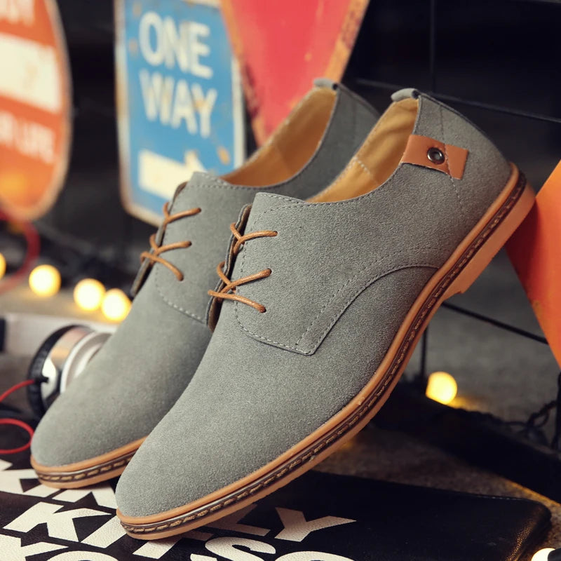 Oxford Suede Zakelijke Schoenen