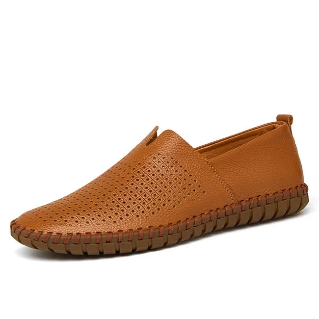 Mykonos Leren Loafers