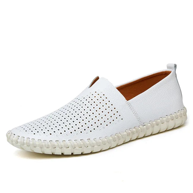 Mykonos Leren Loafers