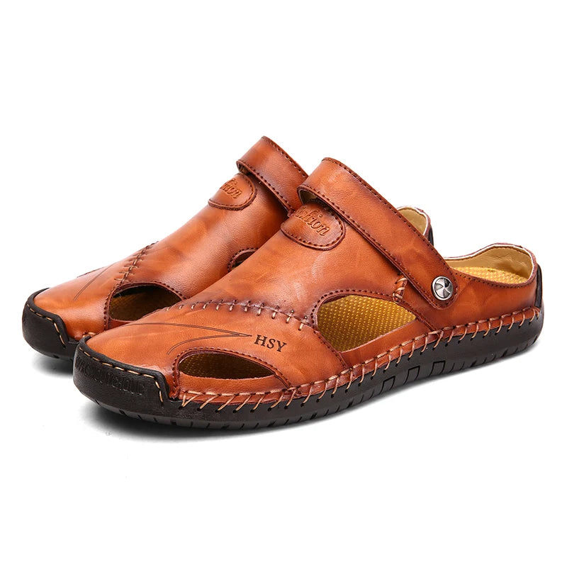 Klassieke Leren Sandalen
