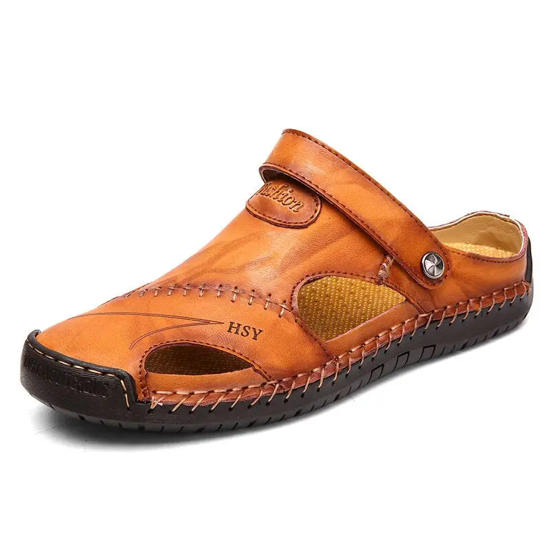 Klassieke Leren Sandalen