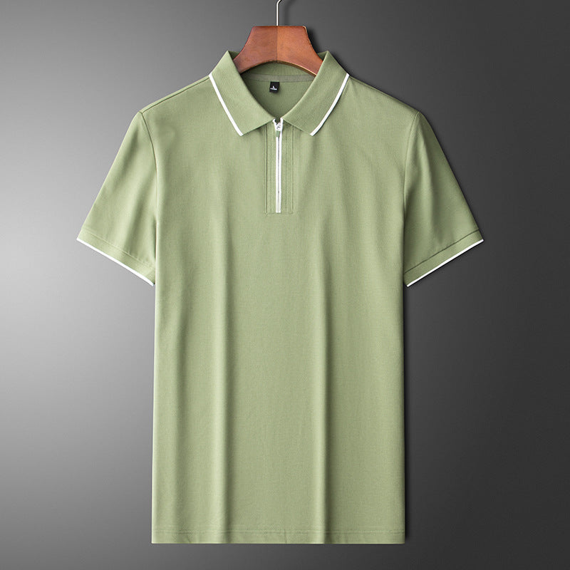 Elegant katoenen poloshirt