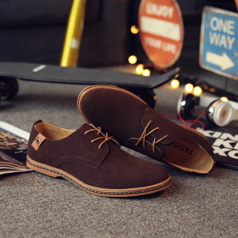 Oxford Suede Zakelijke Schoenen