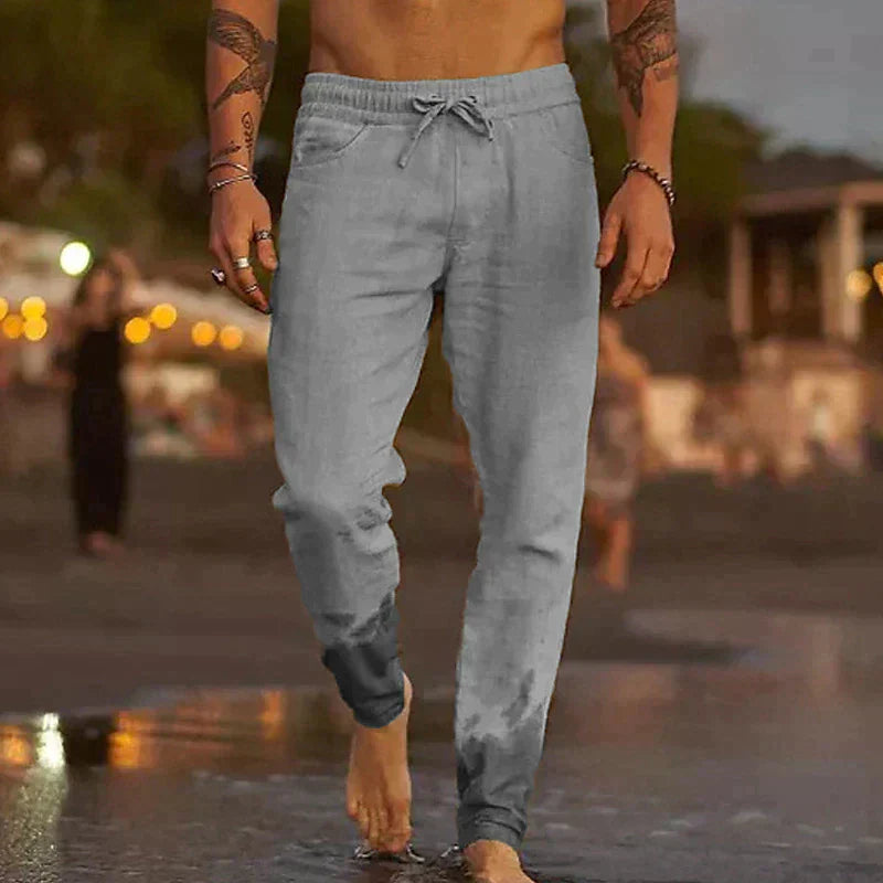 Linnen strandbroek