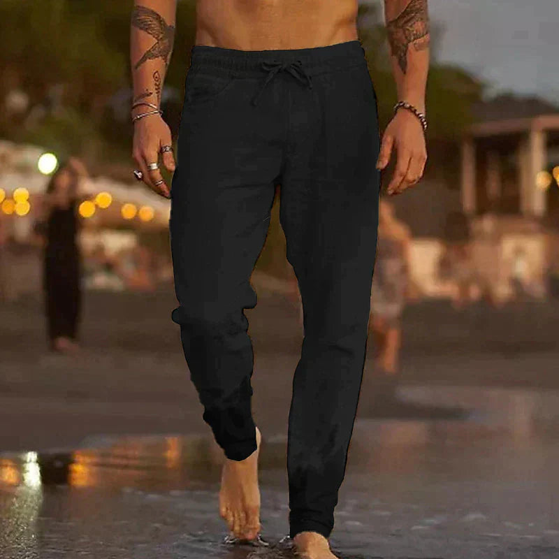 Linnen strandbroek