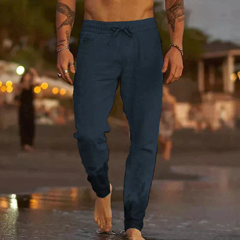Linnen strandbroek