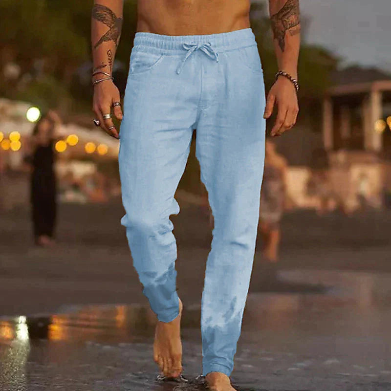 Linnen strandbroek