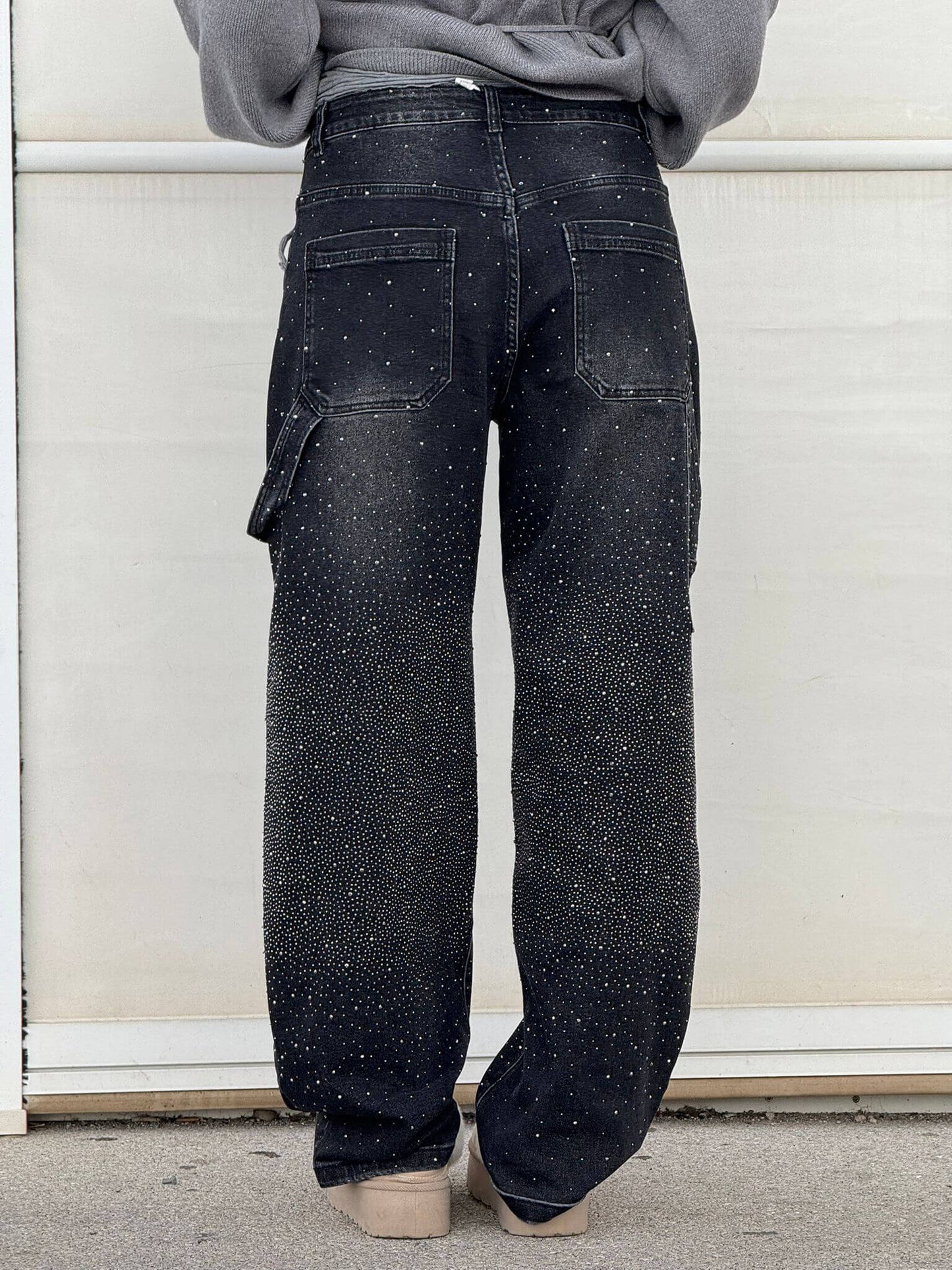 Elegante jeans met glamour