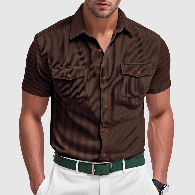 Elegant Corduroy Herenoverhemd