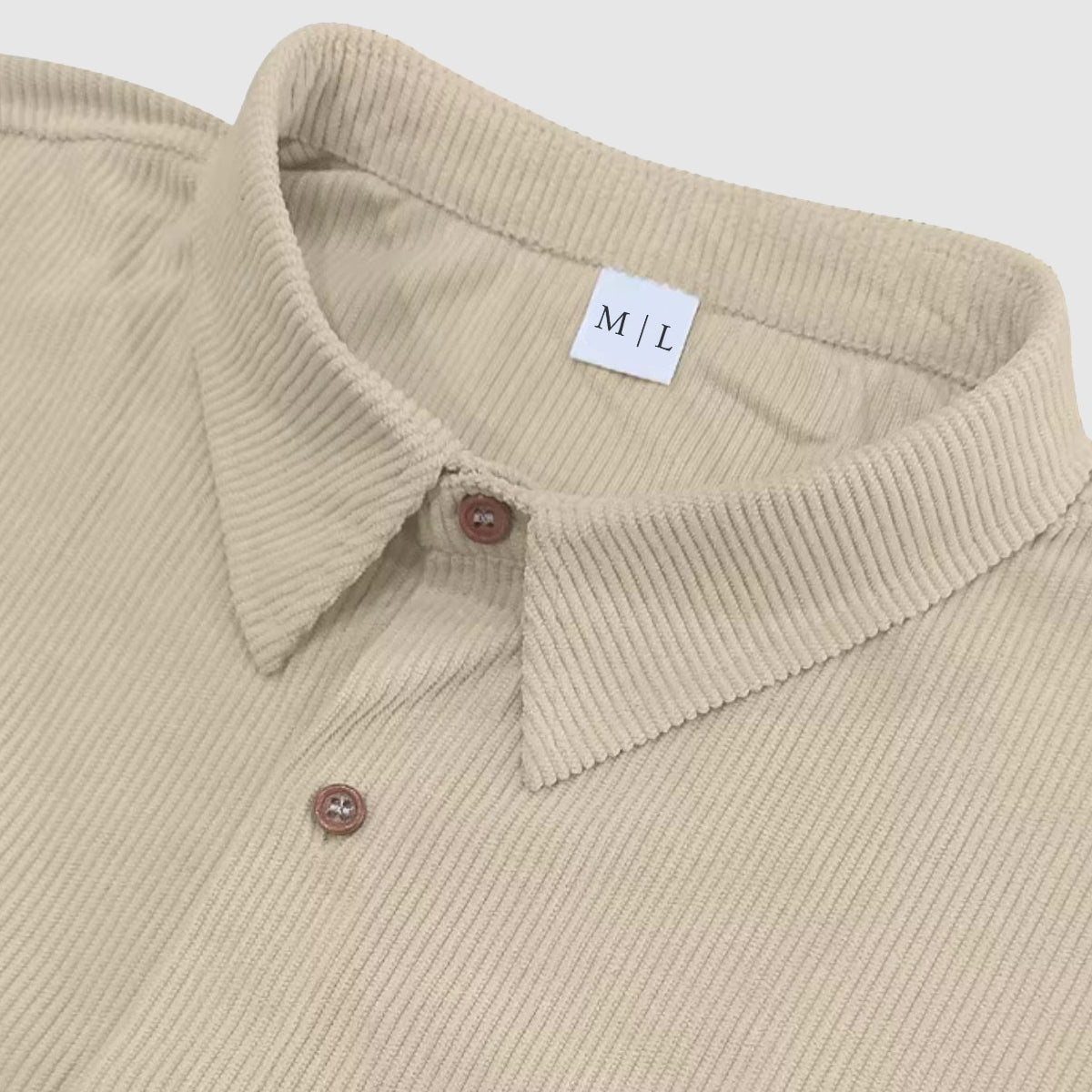 Elegant Corduroy Herenoverhemd