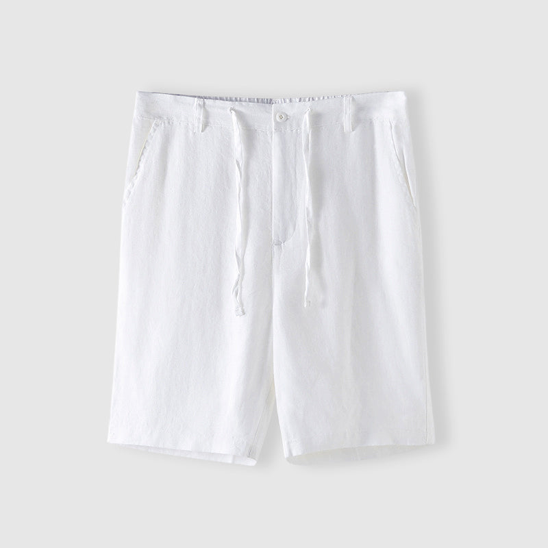 Hoogwaardige linnen shorts