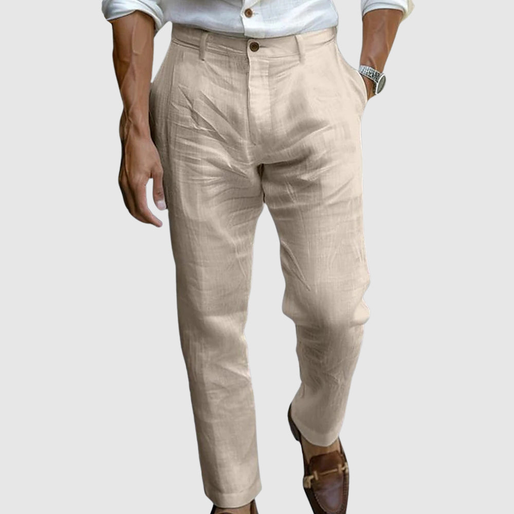 Saint - Tropez Chique Linnen Broek