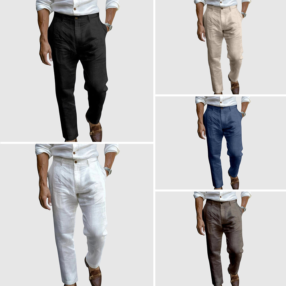 Saint - Tropez Chique Linnen Broek