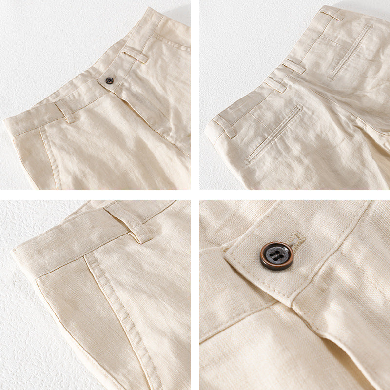 Premium linnen broek