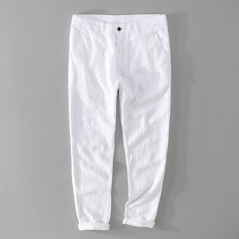 Premium linnen broek