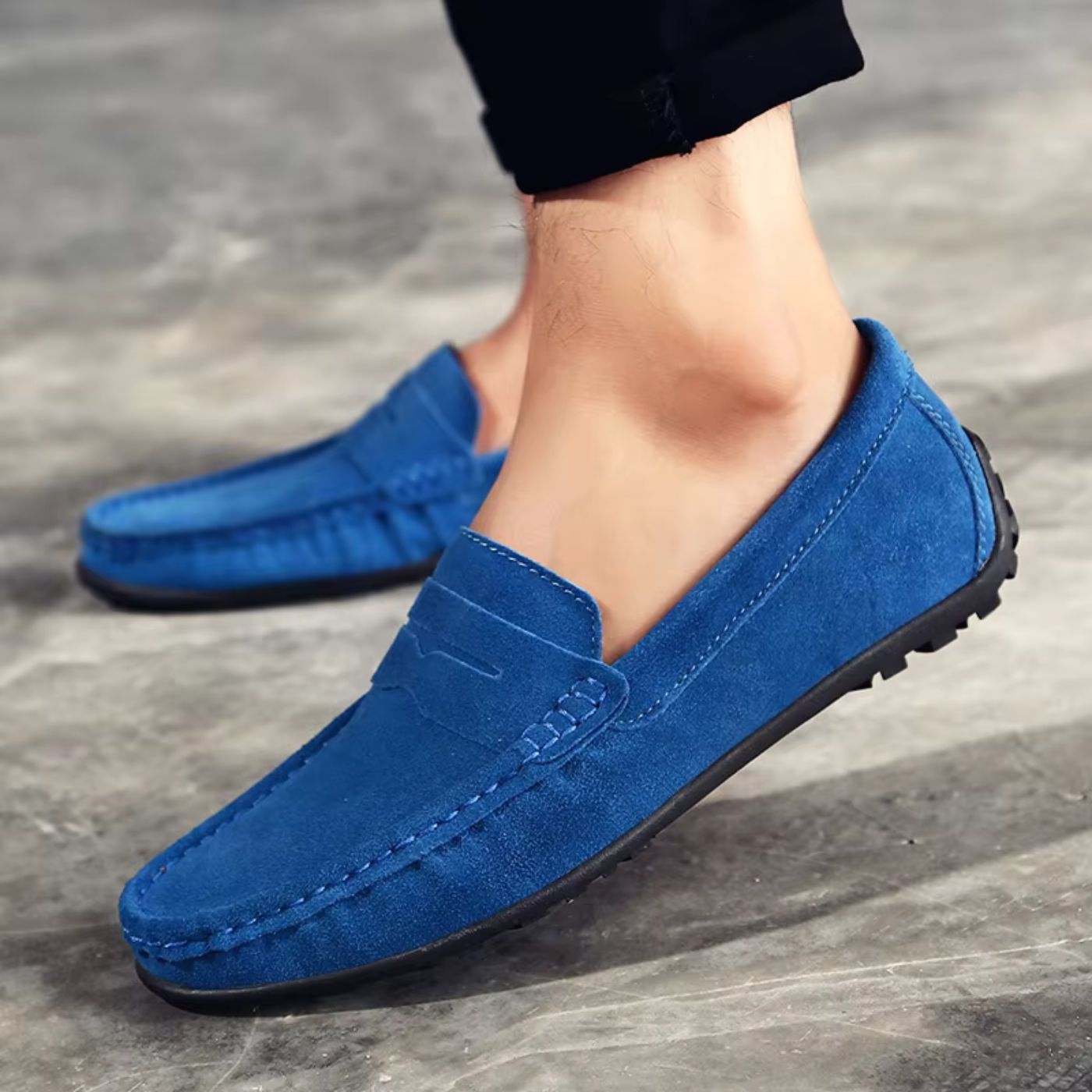 Zachte suède Loafers