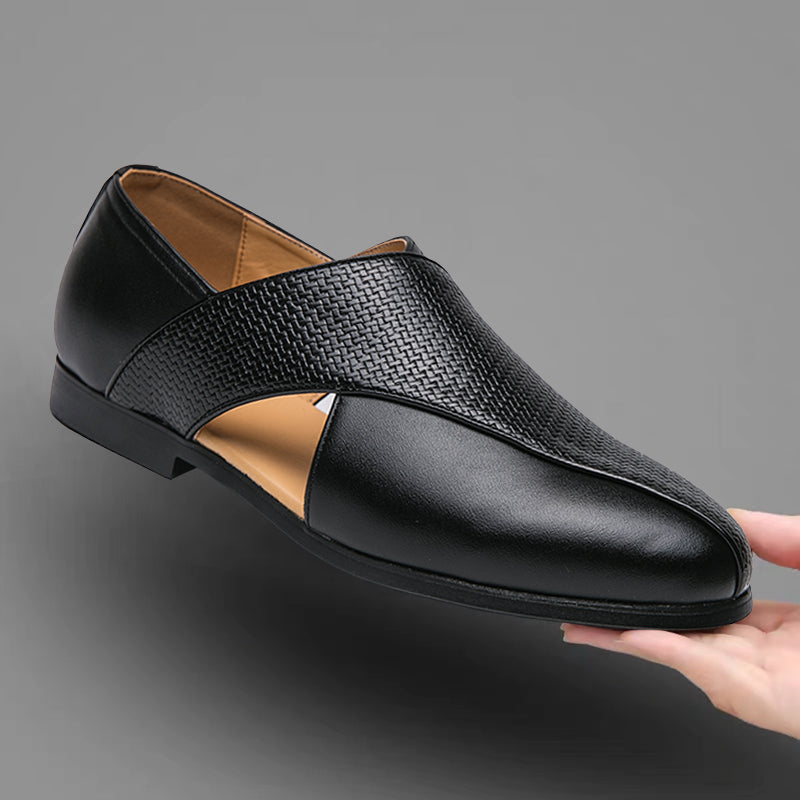 Vintage leren Loafers