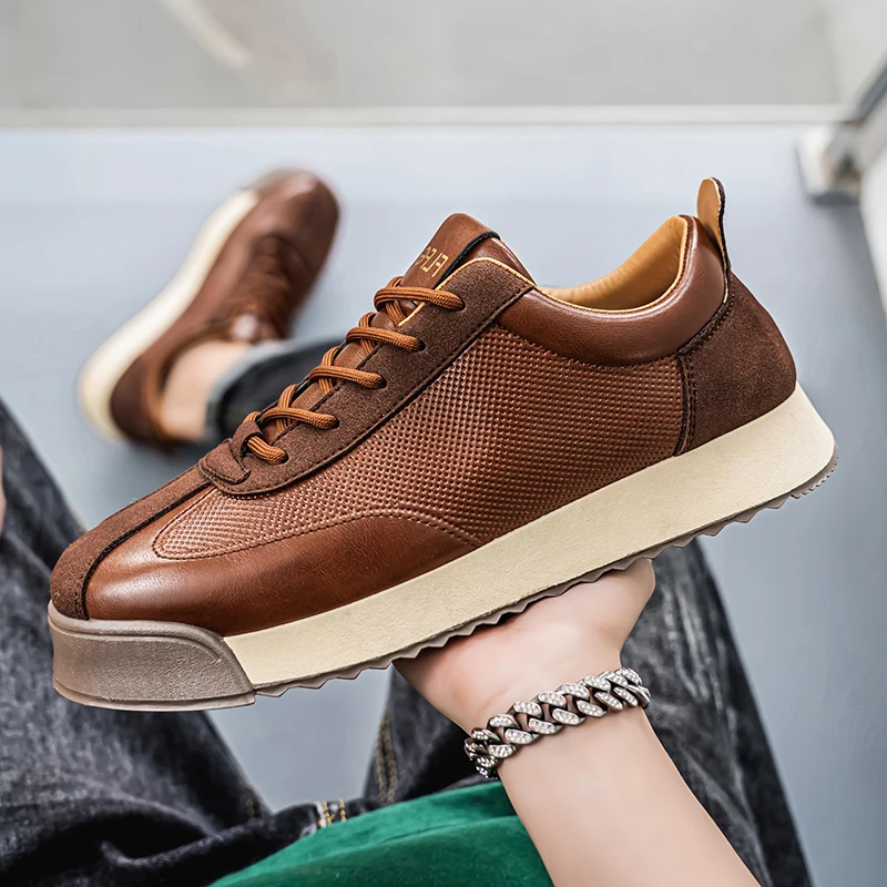 Italiaanse leren schoenen
