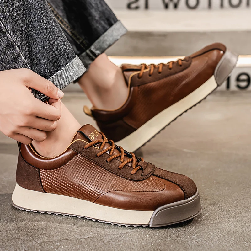 Italiaanse leren schoenen