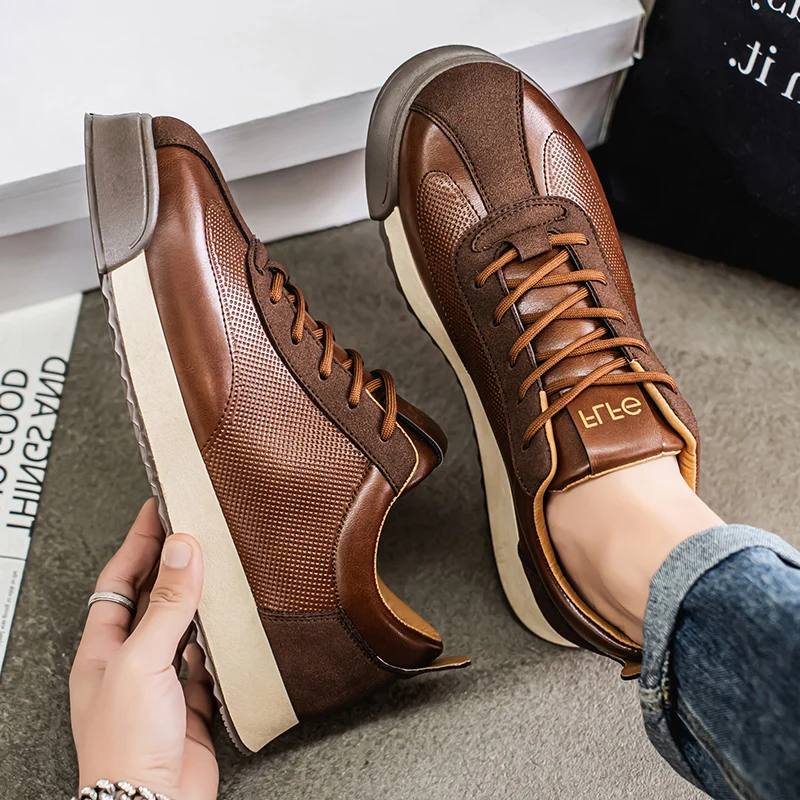 Italiaanse leren schoenen