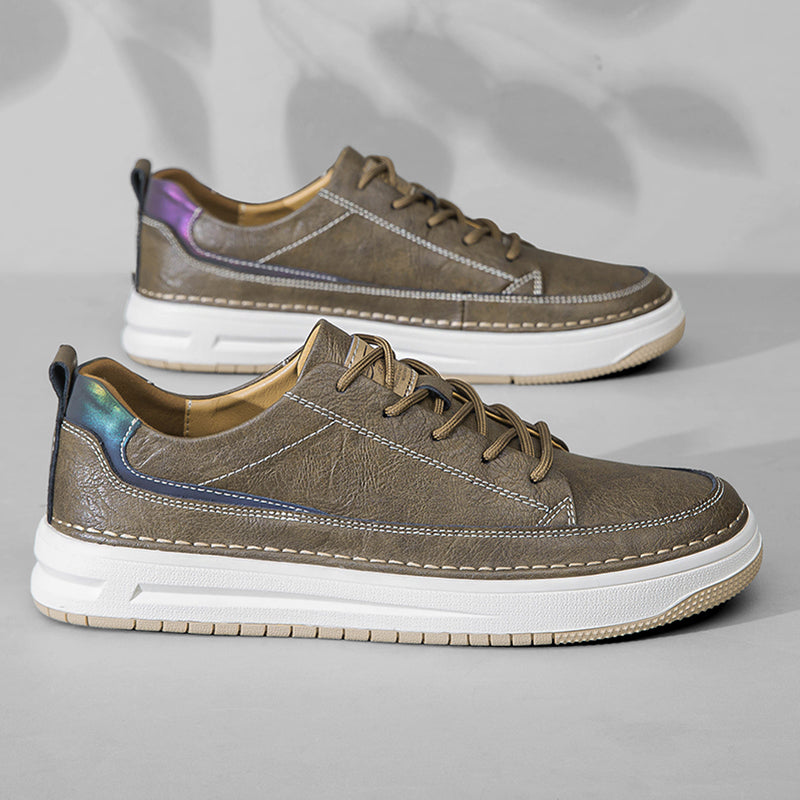 Klassieke leren sneakers