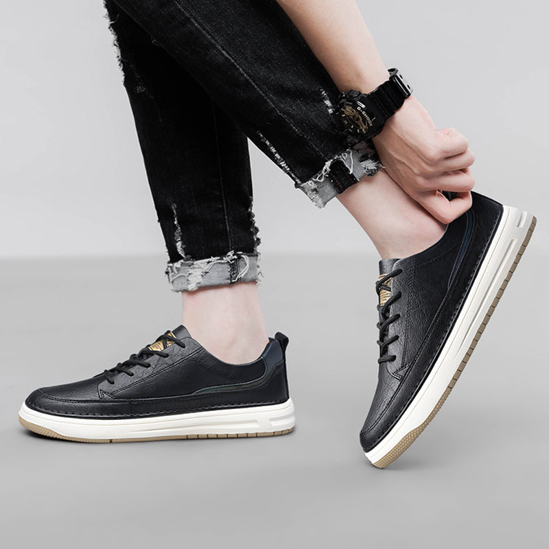 Klassieke leren sneakers