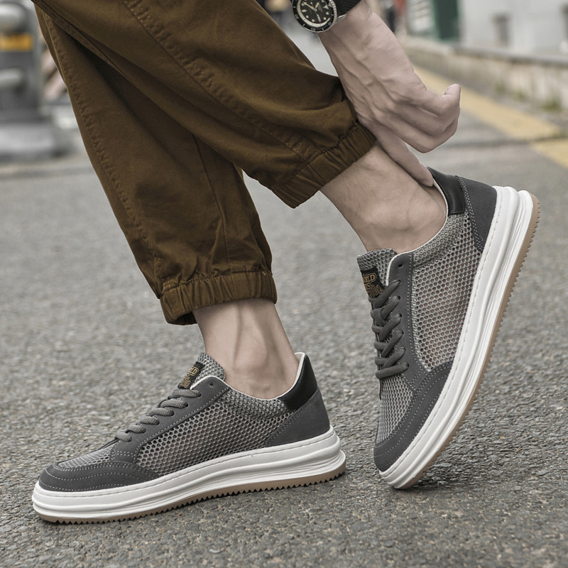 Elegante sneakers van mesh