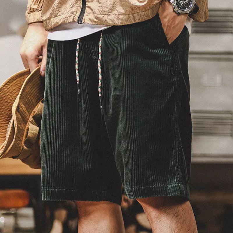 Elegante Corduroy Korte Broek
