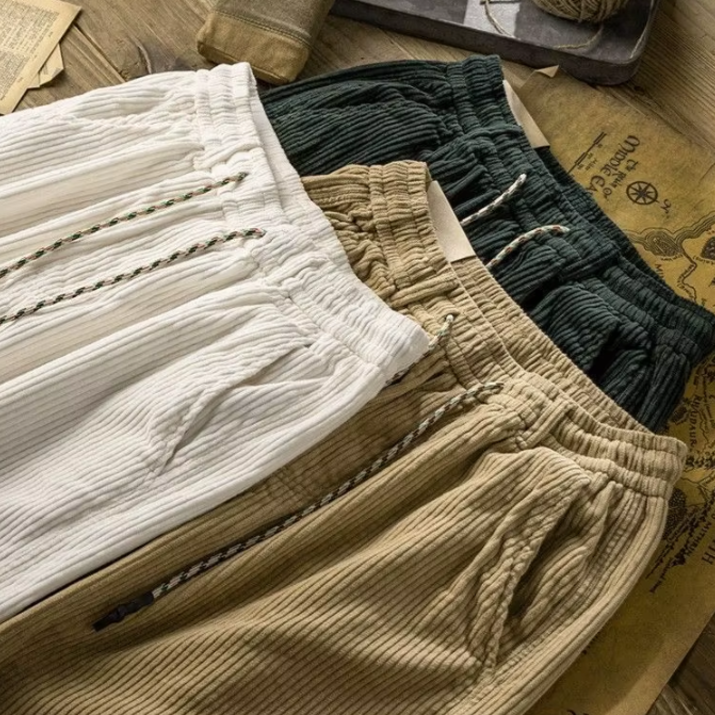 Elegante Corduroy Korte Broek