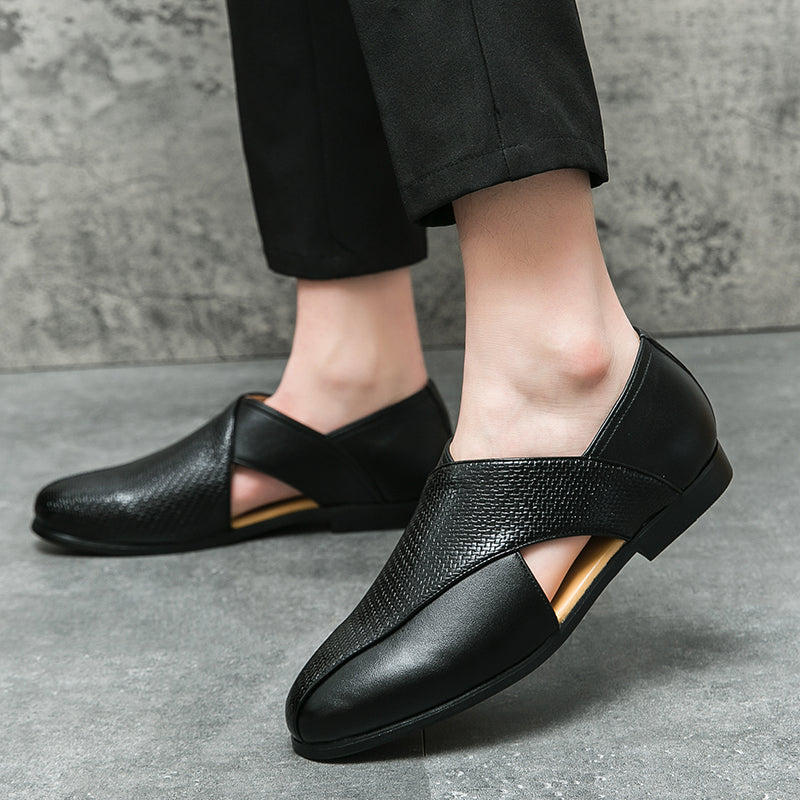 Vintage leren Loafers