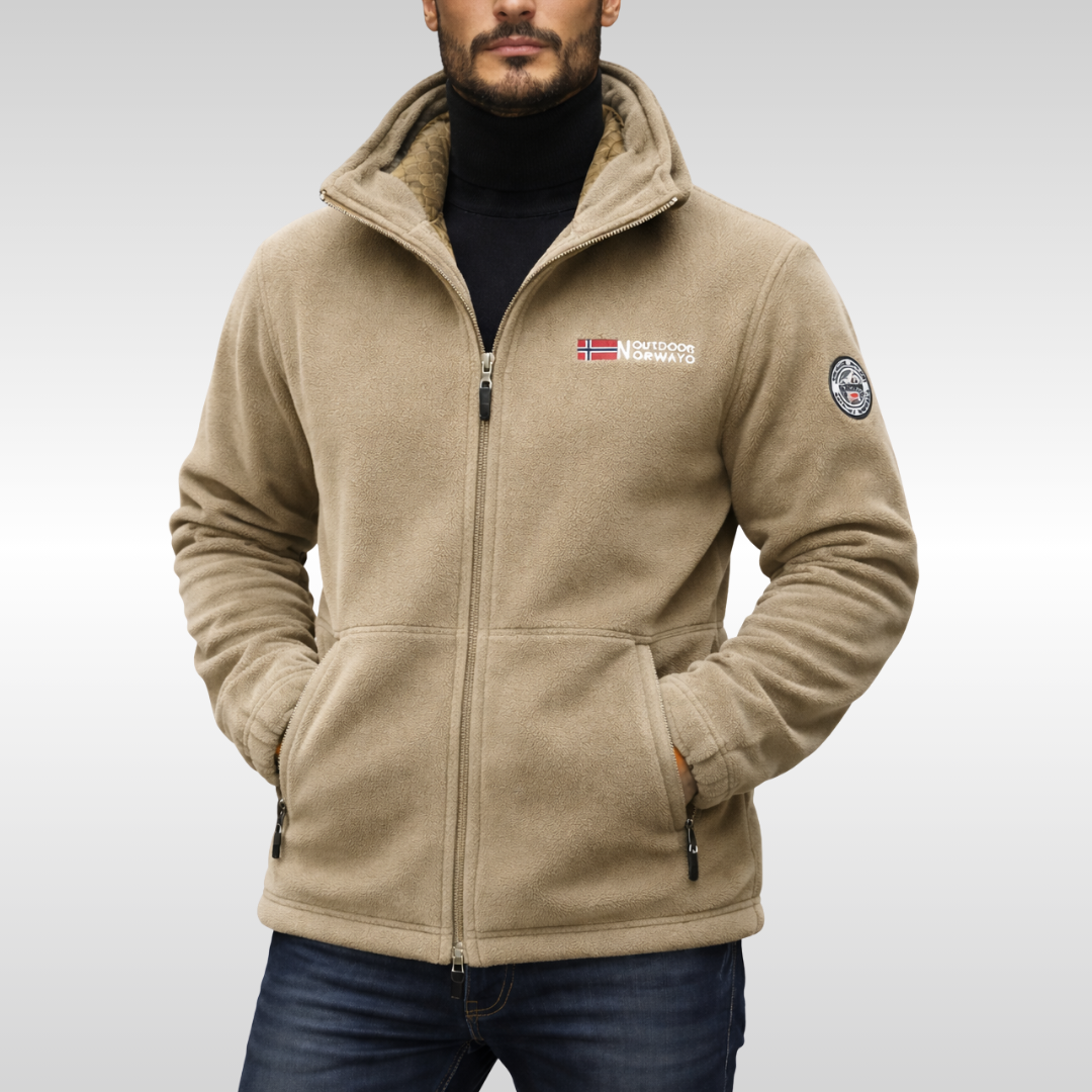 Elegante fleece jas