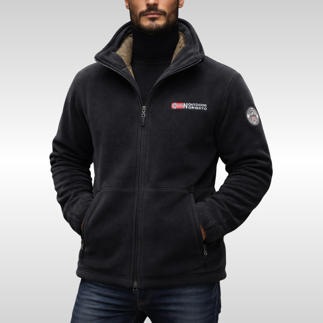 Elegante fleece jas