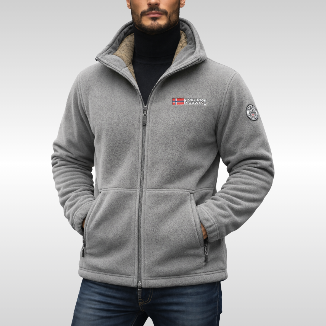 Elegante fleece jas